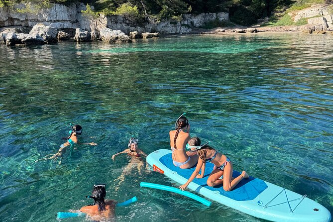 Lérins Islands Sailing Discovery, snorkeling and paddle SUP - The summer stop below Fort Royal
