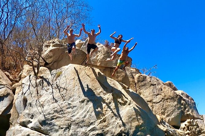 Los Arcos 5 islands Snorkeling Cliff Jumping and Hidden Beach - The crew and the pace