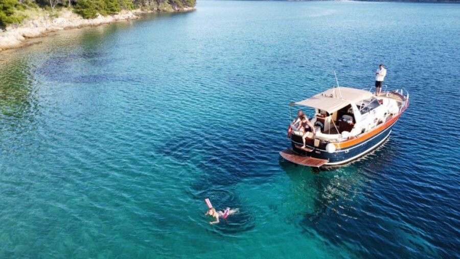 Luxury Private Boat Tour to Elaphiti Islands (8 hours) - Swimming and Snorkeling in Quiet Coves