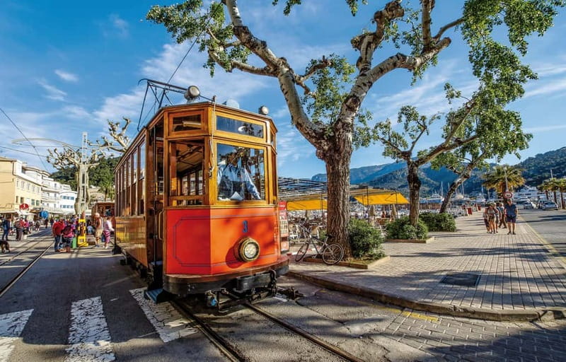 Mallorca: Full-Day Island Tour by Train, Tram, and Boat - Port de Sóller and the vintage tram