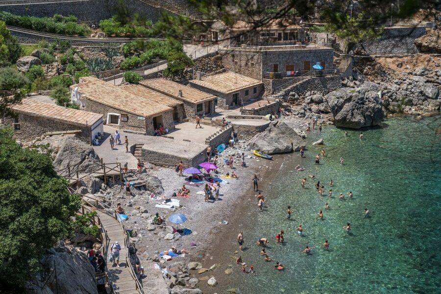 Mallorca: Island Tour with Boat, Tram & Train from the South - The winding road to Sa Calobra