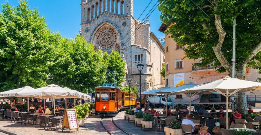 Mallorca: Island Tour with Boat, Tram & Train from the South - Lluc Monastery and the climb into the Tramuntana