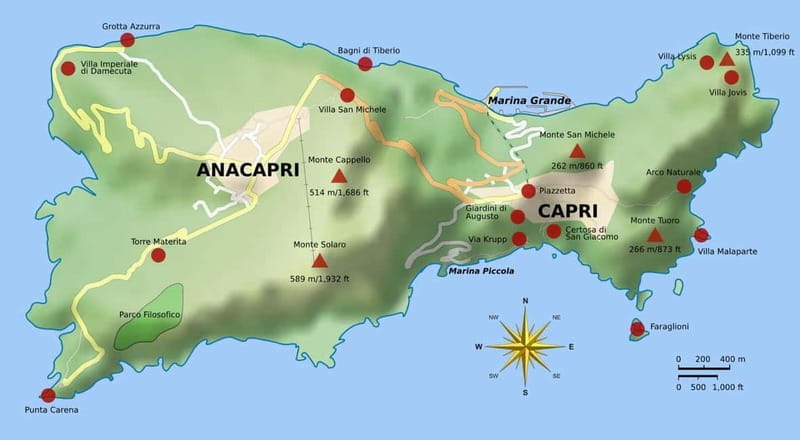 Marina Grande: Guided Capri Island Hop-On Hop-Off Bus Tour - Anacapri: the best use of your first stop