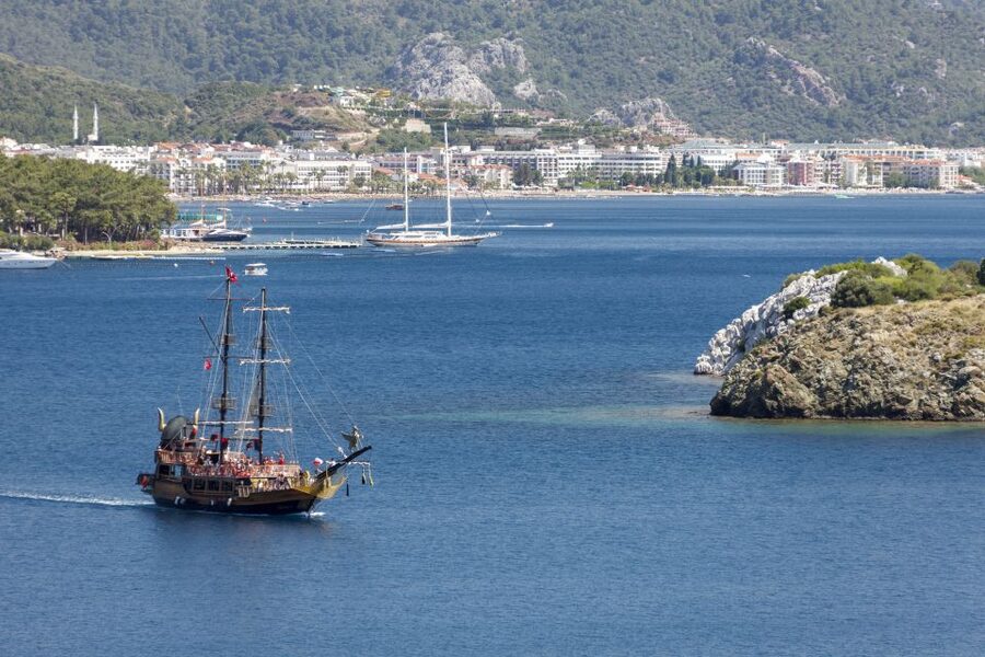 Marmaris: Bays Islands Boat Trip w/Lunch & Unlimited Drinks - Paradise Island and the Main Sunbathing Stretch
