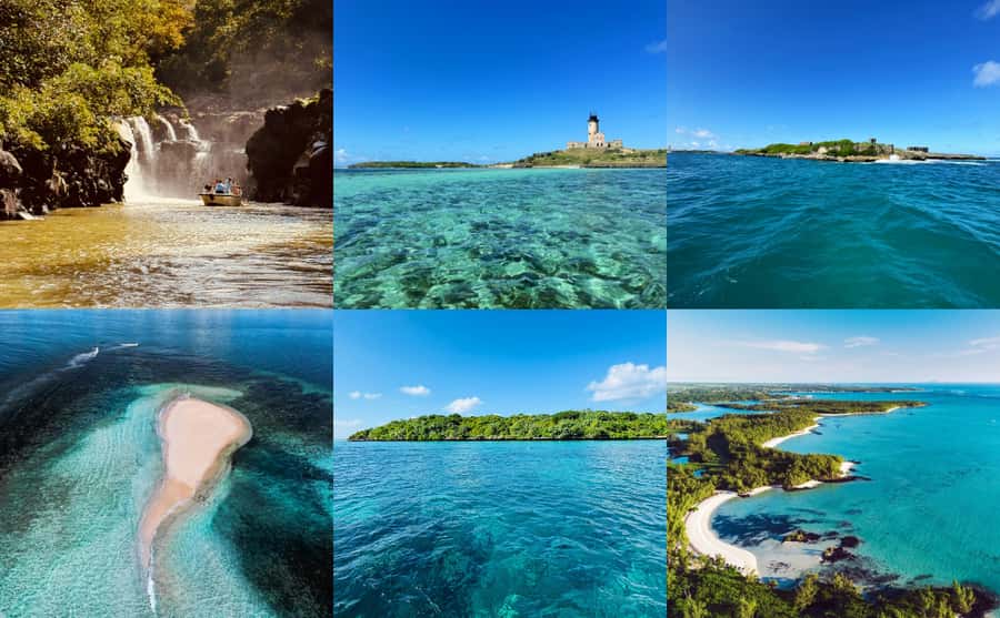 Mauritius: 5 Islands of the East Speedboat Tour with BBQ - From mangroves to Grand River South East Waterfall
