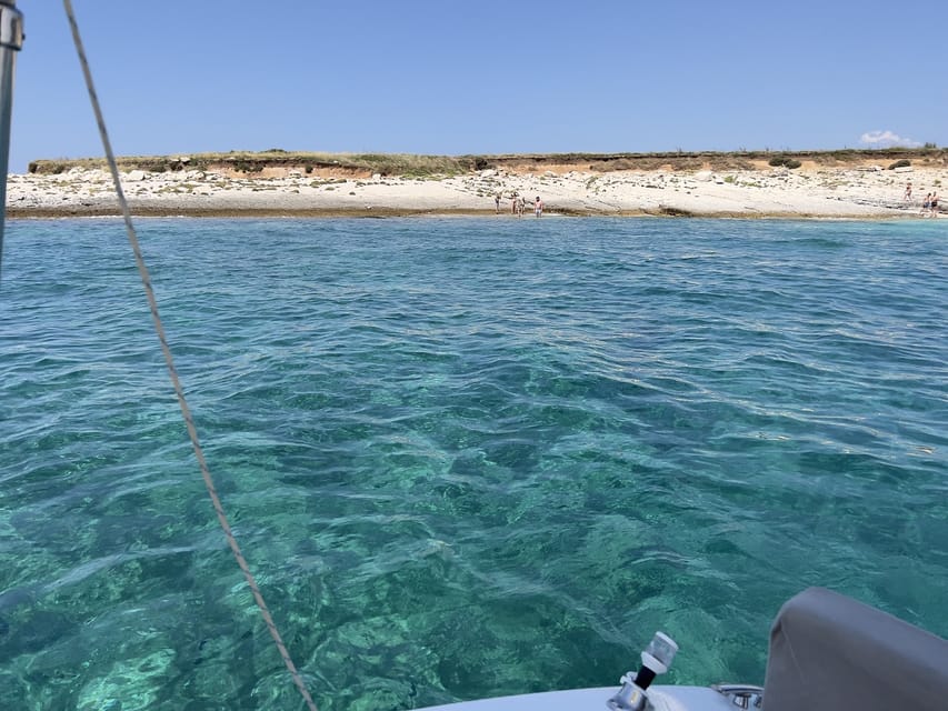 Medulin: Morning on Speedboat with Cave & Island Snorkeling - Porer lighthouse and the rocky islet