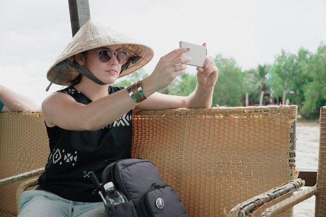 Mekong Delta 4 Islands, TukTuk, Boat, Try Khot Cake Local Cooking - Vinh Trang Pagoda and the first look at My Tho