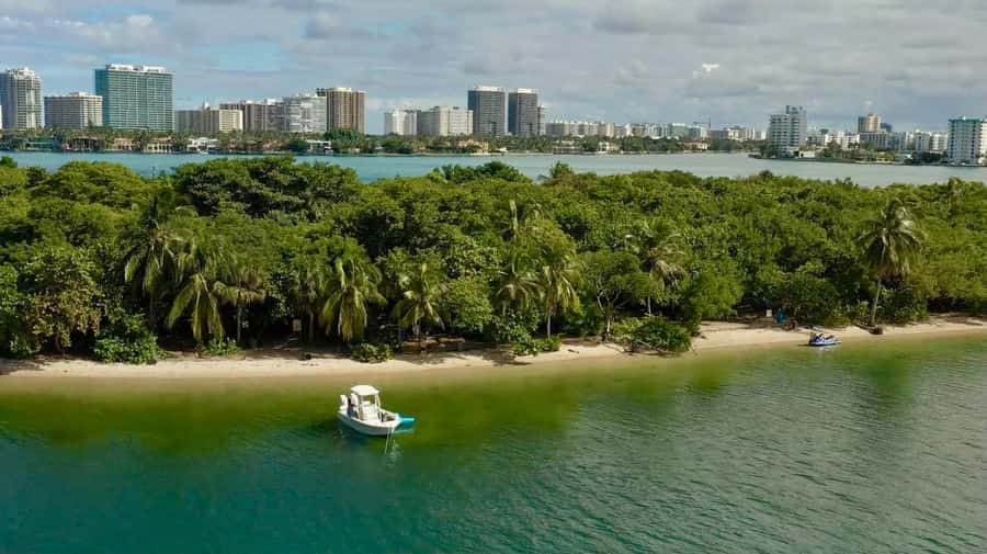 Miami: 4-Hour Island Hopping Boat Trip with Water Toys - Cruising past Bay Harbor homes