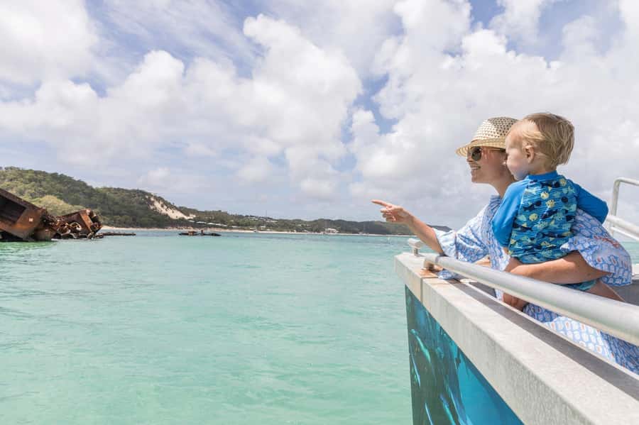 Moreton Island: Marine Discovery Cruise & Dolphin Viewing - The 75-minute crossing from Brisbane to Moreton Island