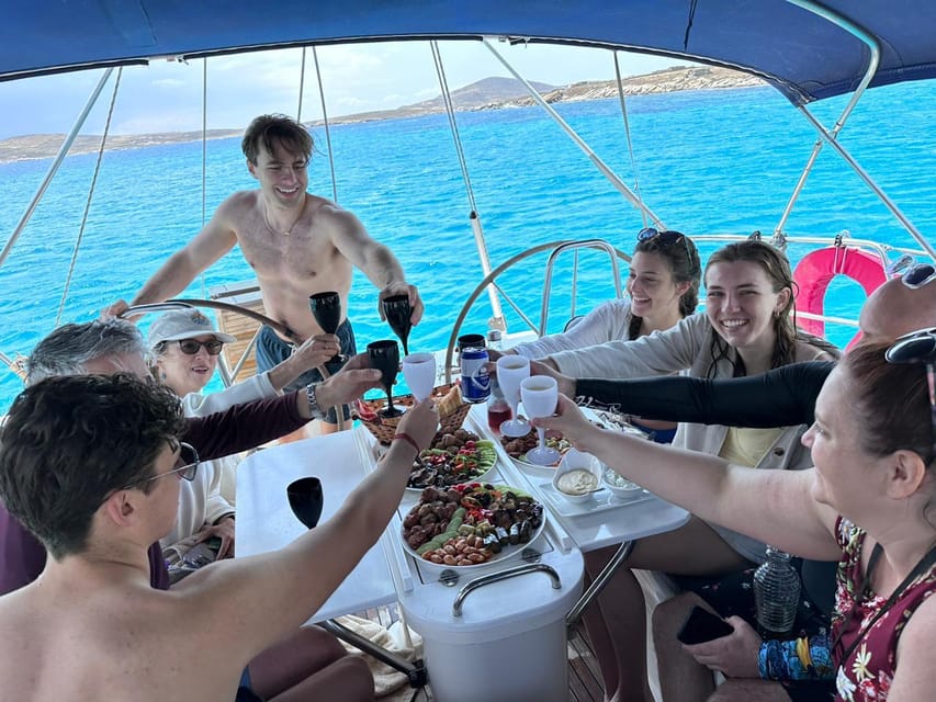 Mykonos: Rhenia Island Sunset Cruise with Transfer and Meal - A one-hour sail with time to enjoy the sea