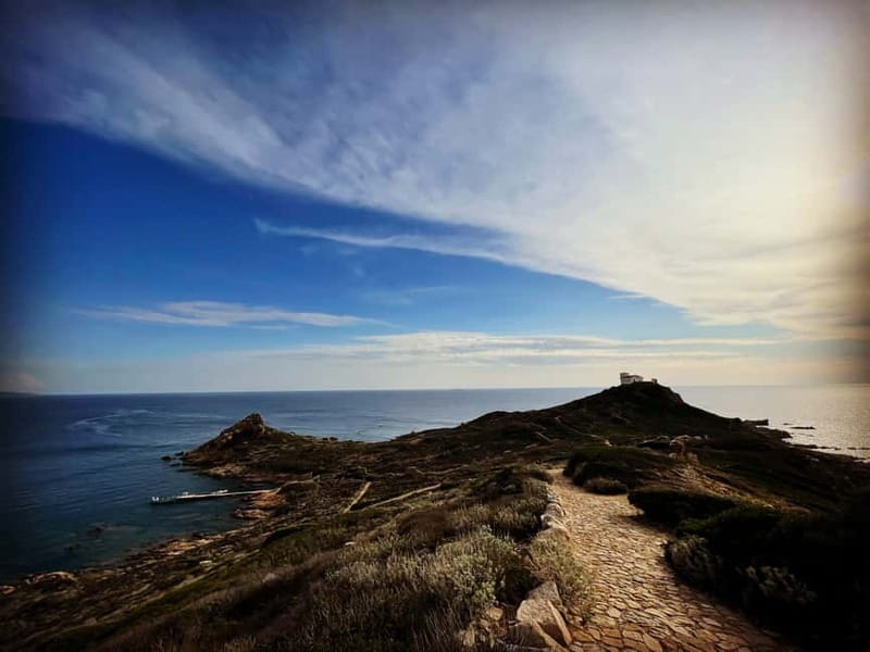 Near Ajaccio: Sanguinaires islands Boat Trip Sunset Drinks - A swim in a quiet turquoise creek