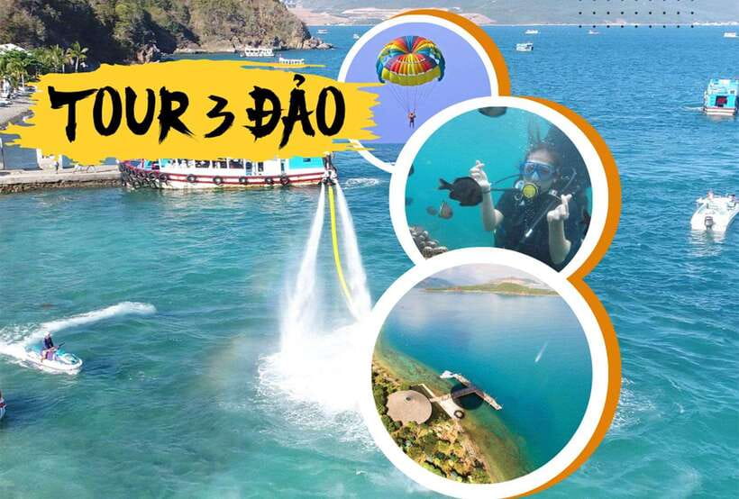 Nha Trang: 3-Island Tour with Lunch and Speedboat Ride - Starting early from your hotel