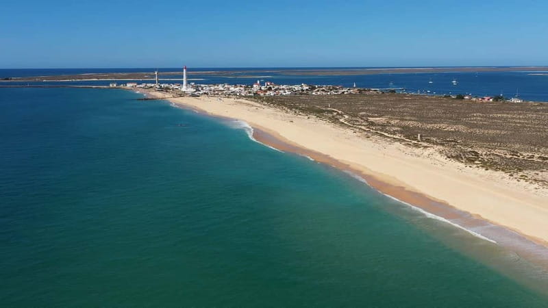 Olhão: Ria Formosa National Park and Islands Boat Cruise - Armona Island and the beach break