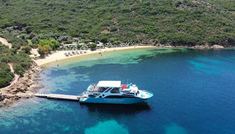 Ormos Panagias: Blue Lagoon Cruise to Ammouliani Island - How the timing affects the value