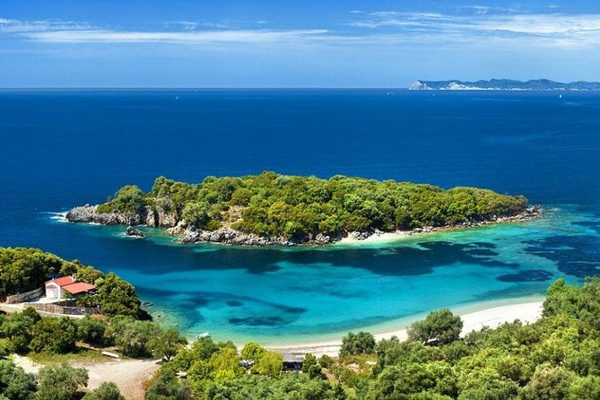 Parga, Sivota Islands and The Blue Lagoon Full Day Cruise from Corfu - A morning swim at Pisina Beach