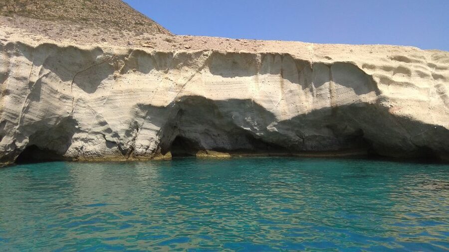 Paros: Antiparos Island and Despotiko Private Boat Trip - A Sporty Bowrider With Room to Relax