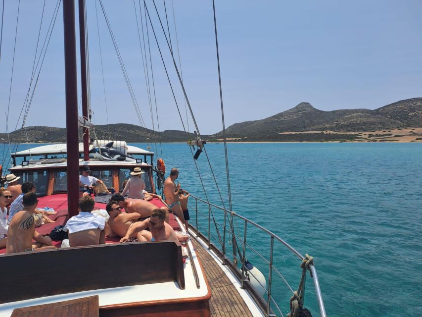 Paros: Traditional Gulet Shared or Private Island Cruise - Galatea: a traditional gulet with room to spread out