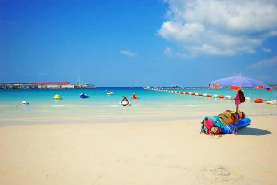 Pattaya: Coral Island Speed Boat, Sea Walker and Lunch - Afternoon activities and one hour to relax