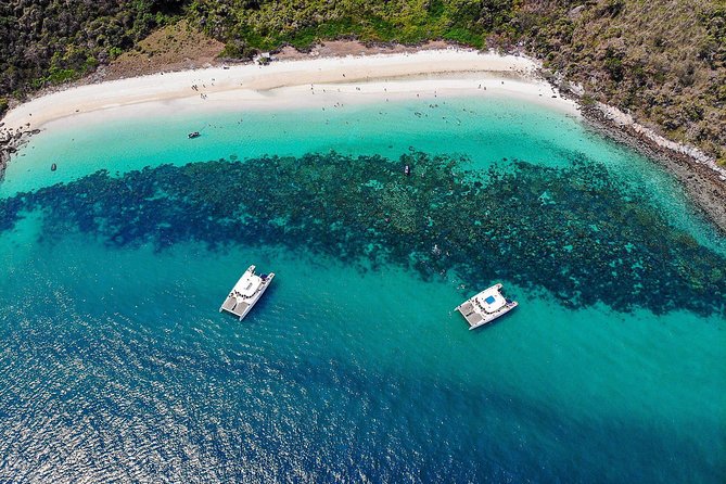 Pattaya Full-Day 3 Tropical Island tour Snorkeling Cruise Buffet - The catamaran is comfortable for a long day