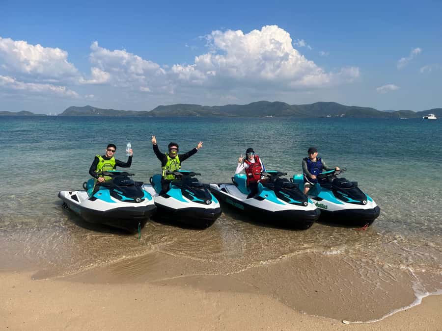 Pattaya Jet Ski Island Hopping by TSA Thailand - Leaving Pattaya by jet ski