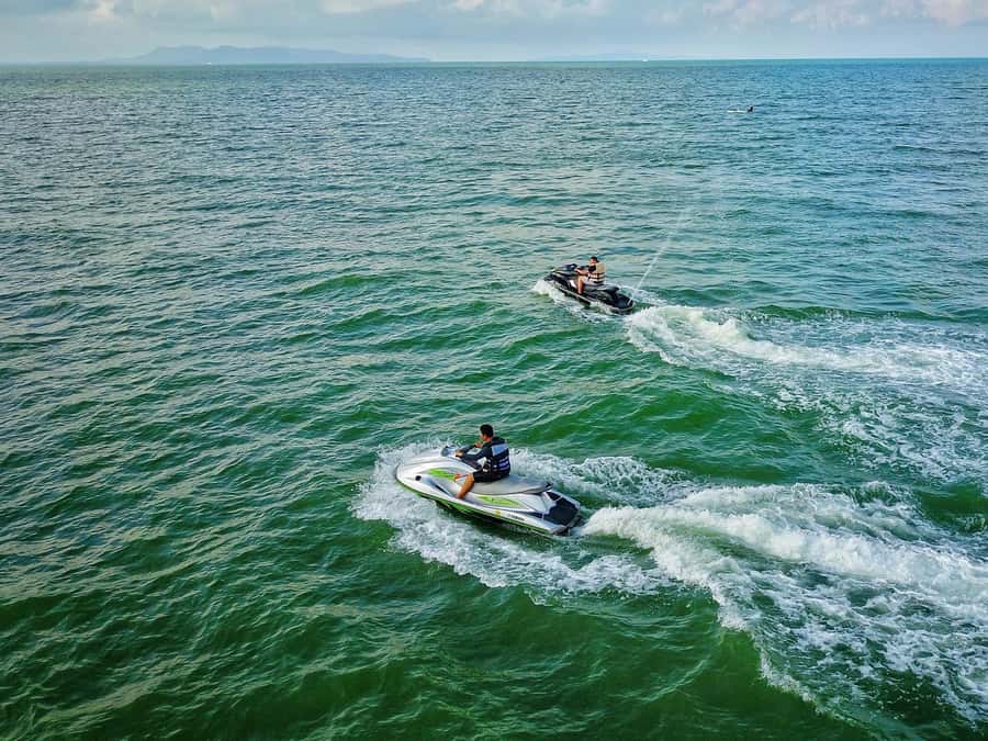 Pattaya Jet Ski Island Hopping by TSA Thailand - The longer northern route and its five stops