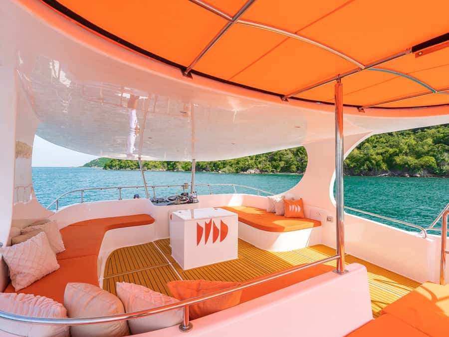 Pattaya: Private Luxury Catamaran Island Discoveries - A private Pattaya boat day, not a standard island ferry