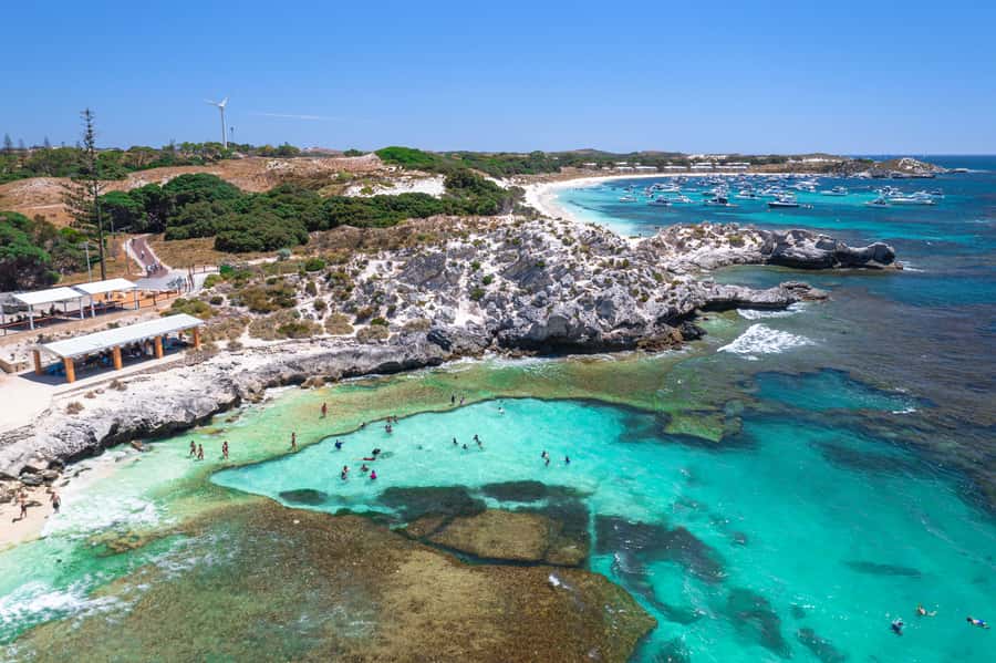 Perth: Rottnest Island Ferry, Bike, Coffee & Lobster Roll - Leaving Hillarys with coffee in hand