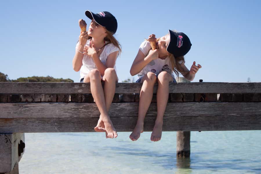 Perth: Rottnest Island Ferry, Bike, Coffee & Lobster Roll - Collecting a bike and choosing a trail