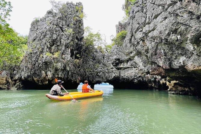 Phang Nga Bay and James Bond Island with Canoeing By Big Boat - Ko Na Khae: a short swim in the bay