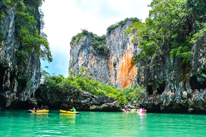 Phang Nga Bay Sea Cave Canoeing & James Bond Island by Big Boat - Panak Island, caves and mangroves