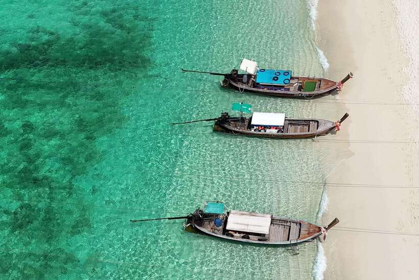 Phi Phi: 7 Islands longtail boat with Sunset and Plankton - A big Phi Phi day for $35