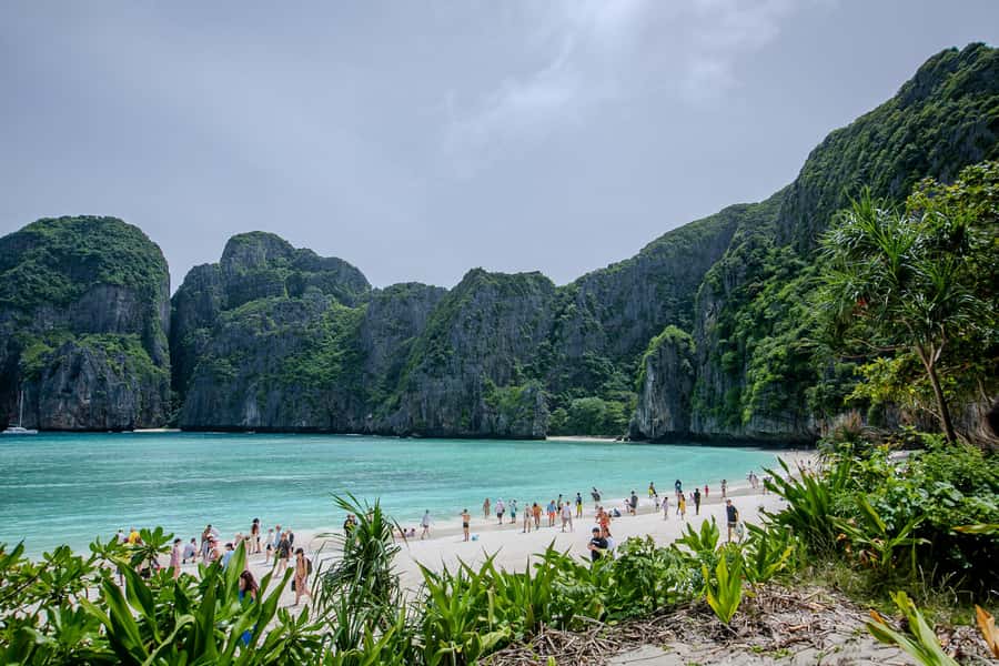 Phi Phi: 7 Islands Speed Boat Tour with Sunset and Plankton - Loh Moo Dee, Run Tee, and an hour on Bamboo Island