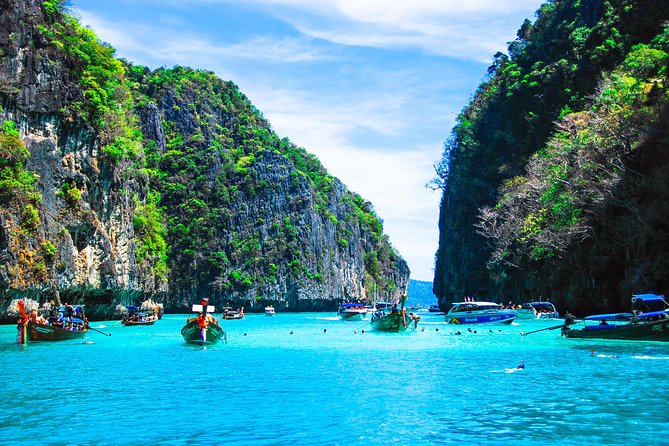 Phi Phi and Khai Islands Snorkeling Tour with Lunch by Speedboat - Viking Cave is a passing view, not a cave visit