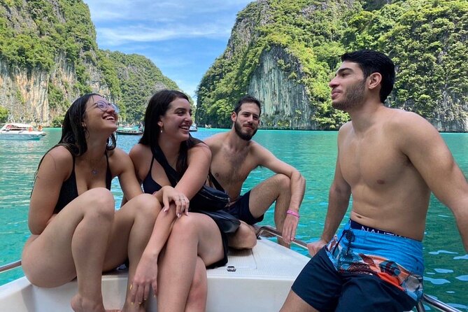 Phi Phi and Khai Islands Snorkeling Tour with Lunch by Speedboat - Monkey Beach is a quick photo stop