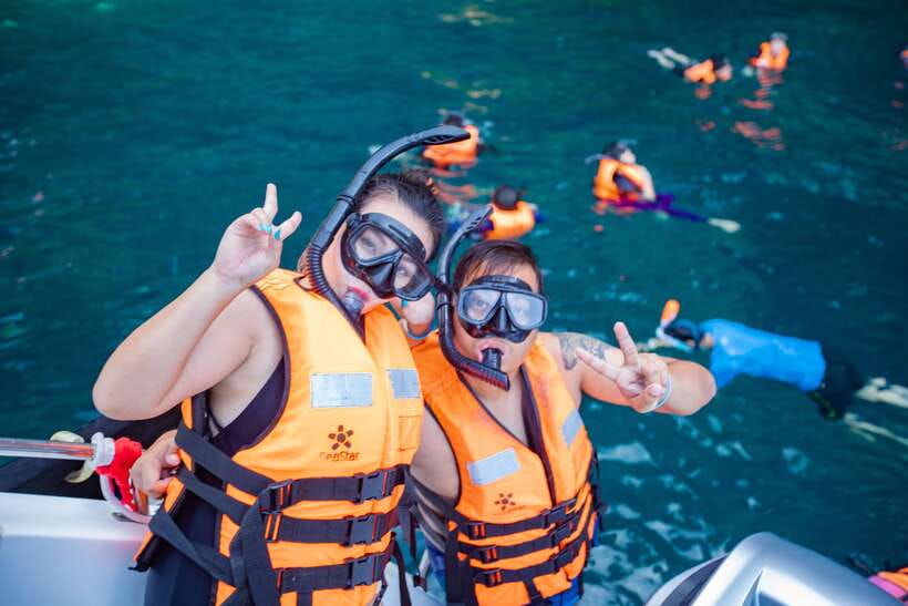 Phi Phi Highlight: Full-Day Island by Speedboat or Catamaran - Ko Phi Phi Don and the first water stop