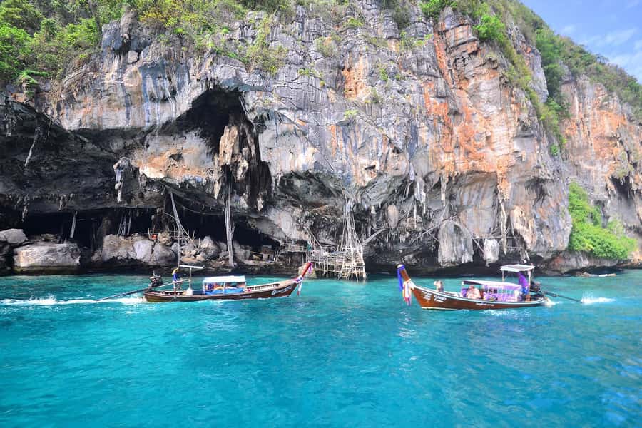 Phi Phi Islands: Maya Bay Tour By Private Longtail Boat - Viking Cave and the swift nests