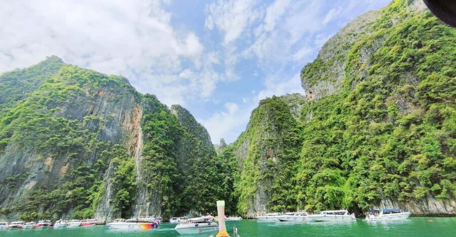 Phi Phi: One Day trip by Long Tail Boat (7 island) - Shark Point brings the most adventurous swim