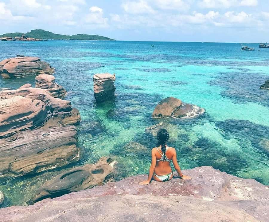 Phu Quoc : 3 Island Hopping and Snorkeling Day Trip - 8:00 am pickup and the ride to An Thoi