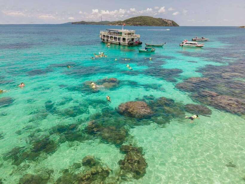 Phu Quoc: 3 Islands Trip Snorkeling by Speed Boat - Xuong Island for the first swim and snorkel