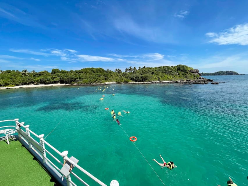 Phu Quoc Snorkeling Explore Three Islands by Boat Tour - 10:30 AM toward Gam Ghi Island