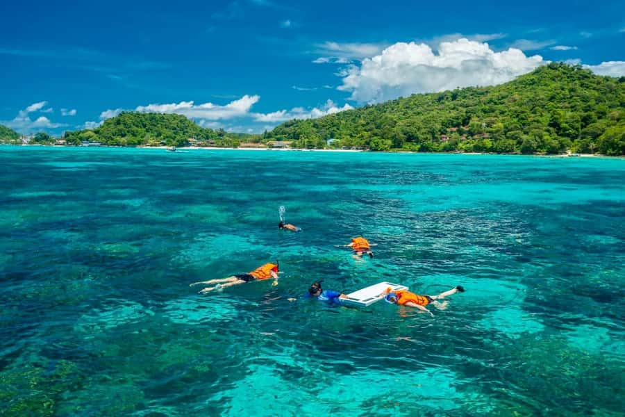 Phuket: Bamboo Island and Phi Phi Islands by Fast Catamaran - Maya Bay is famous for a reason, but expect crowds