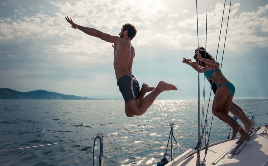 Phuket Catamaran Tour in Coral Island and Sunset Voyage - A Two-Deck Boat with Room to Move