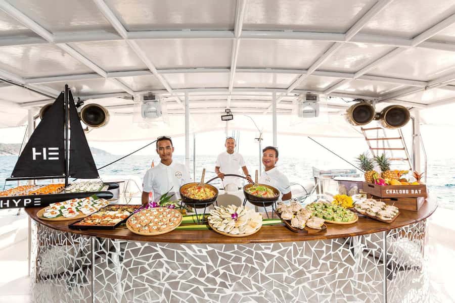 Phuket: Coral and Racha Islands Hype Luxury Catamaran - Racha Island brings the better snorkeling