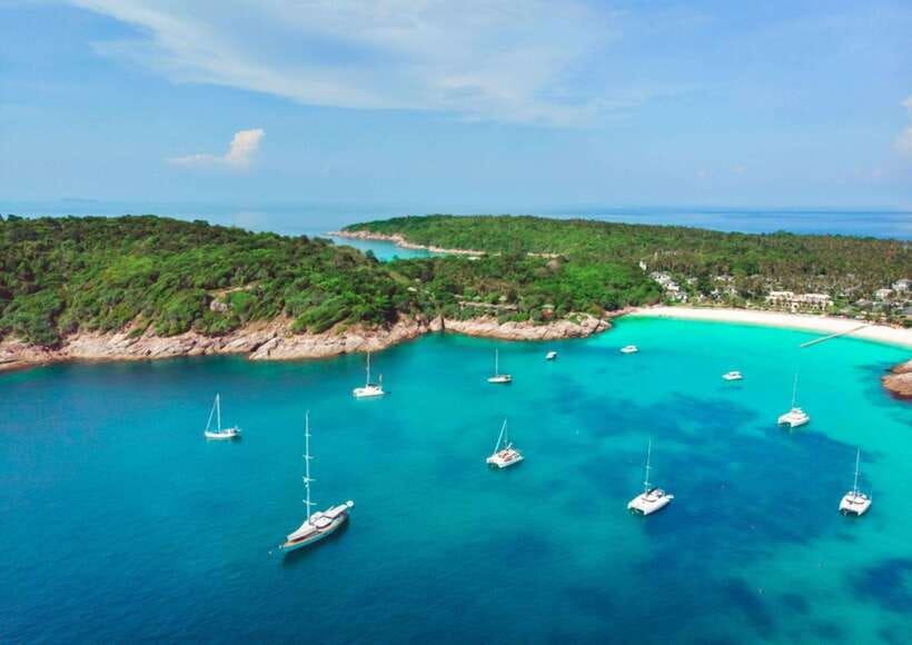 Phuket: Coral Island Catamaran Cruise with Sunset Dinner - At a glance