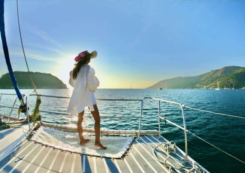 Phuket: Coral Island Catamaran Cruise with Sunset Dinner - The ride back and hotel return