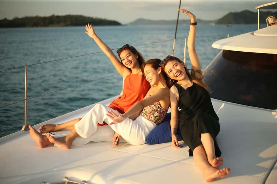 Phuket: Coral Island Day Trip and Sunset Dinner by Catamaran - Kahung Beach gives you time to choose your pace
