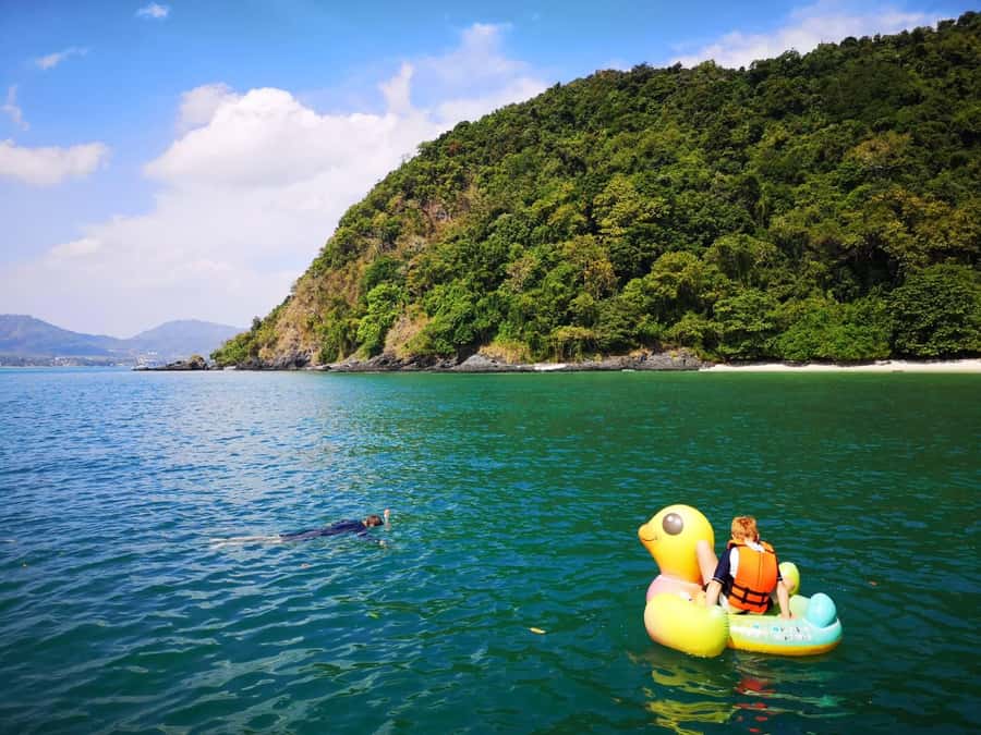 Phuket: Coral Island Luxury Long Tail Boat Half-Day Tour - Coral Island’s beaches and clear water