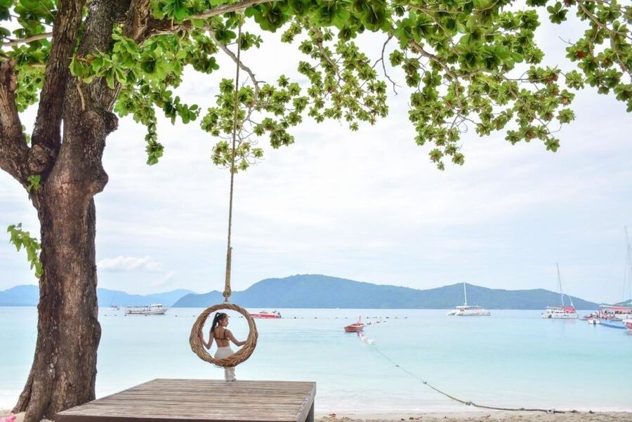 Phuket: Coral Island & Sunset Dinner by Sailing Catamaran - What the $56 price includes