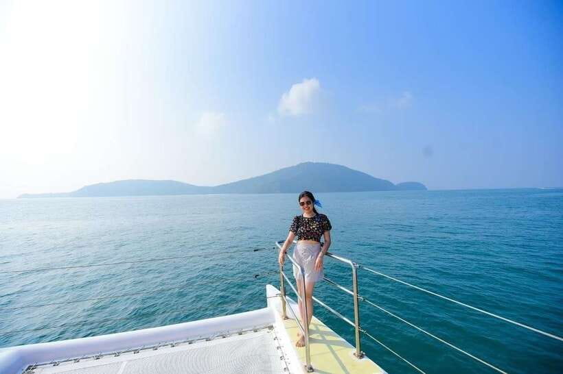 Phuket: Coral Yacht Boat Tour to Coral Island with Sunset - At a glance