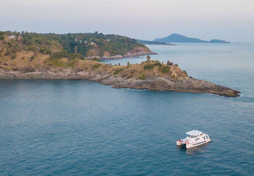 Phuket: Coral Yacht Boat Tour to Coral Island with Sunset - Pirates Beach and the first swim